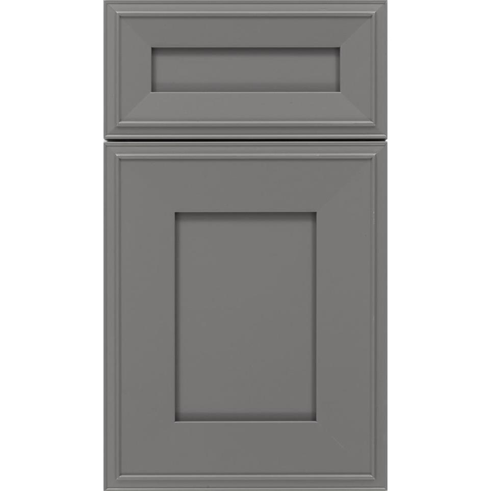 Square Cloudburst Paint - Grey Square Cabinets