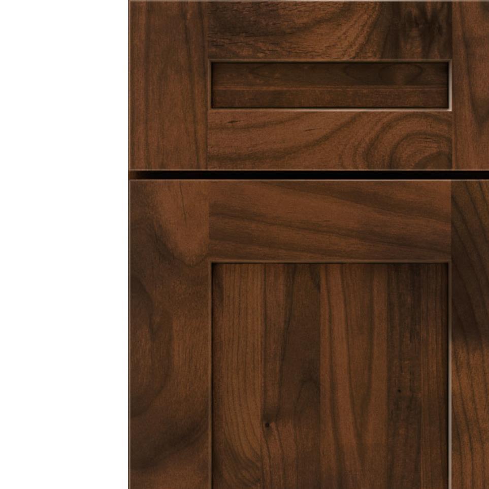 Square Black Forest Glaze - Stain Square Cabinets