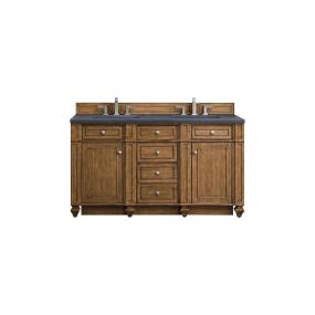 Base with Sink Top Saddle Brown Medium Finish Vanities