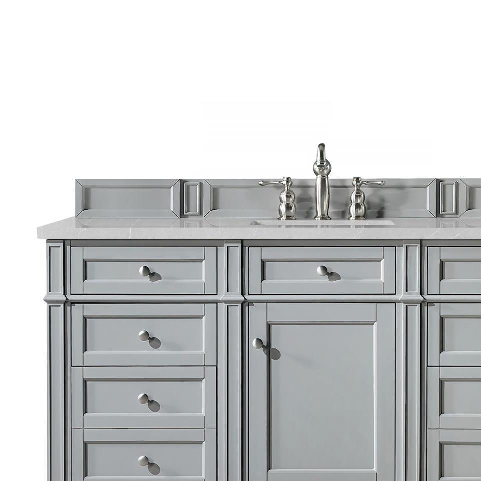 Base with Sink Top Urban Gray Grey / Black Vanities