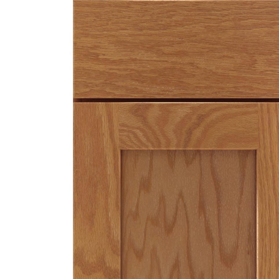 Square Sahara Light Finish Square Cabinets