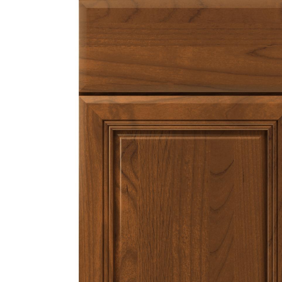 Square Single Malt Medium Finish Square Cabinets