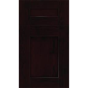 Square Espresso Black Glaze Glaze - Stain Square Cabinets