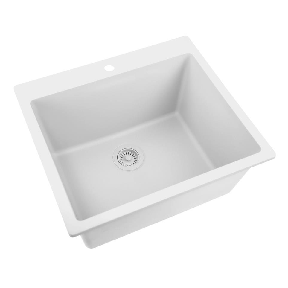 Matte White White Sinks