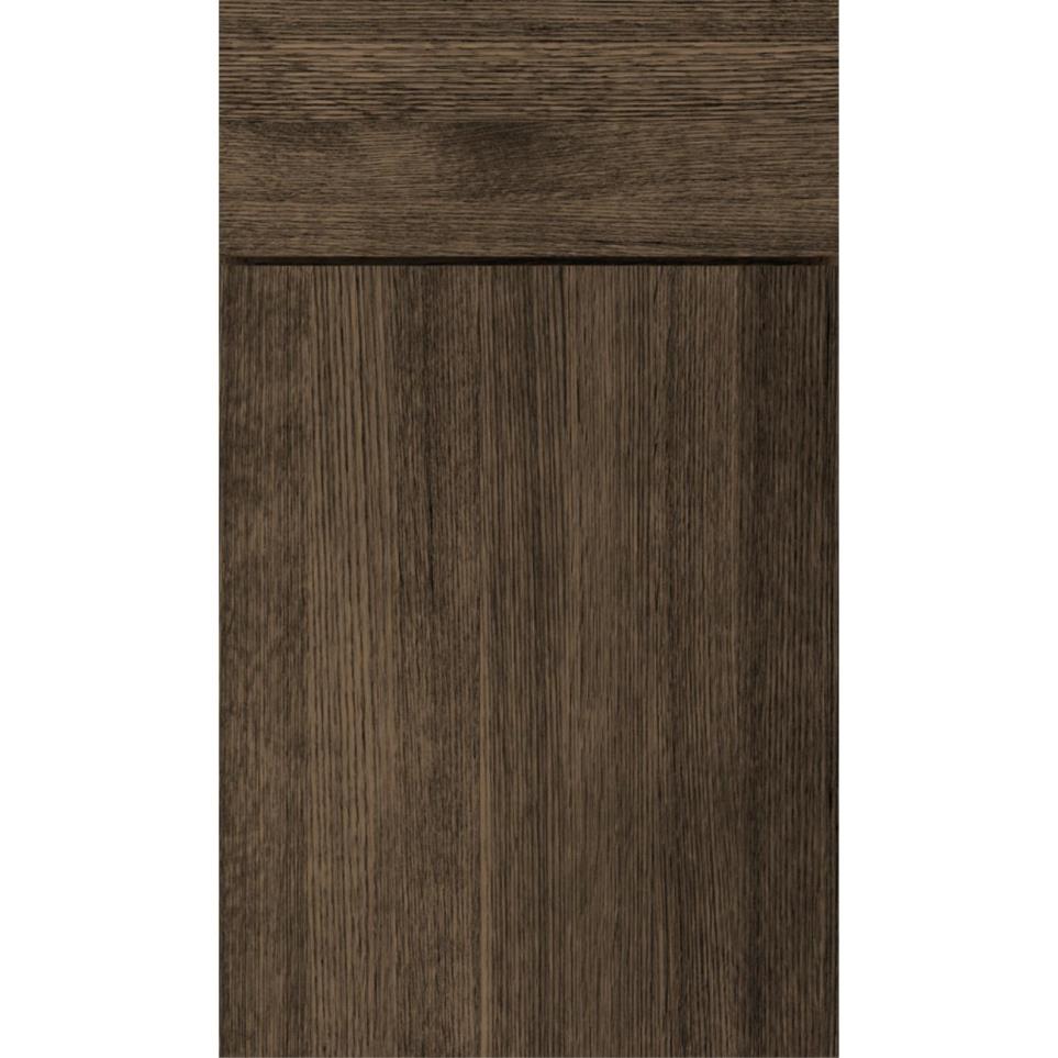 Slab Gunny Relic Dark Finish Slab Cabinets