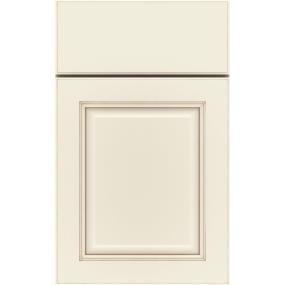 Square Coconut Toasted Almond Glaze - Paint Square Cabinets