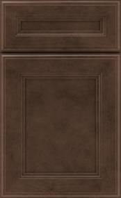 Square Buckboard Medium Finish Square Cabinets