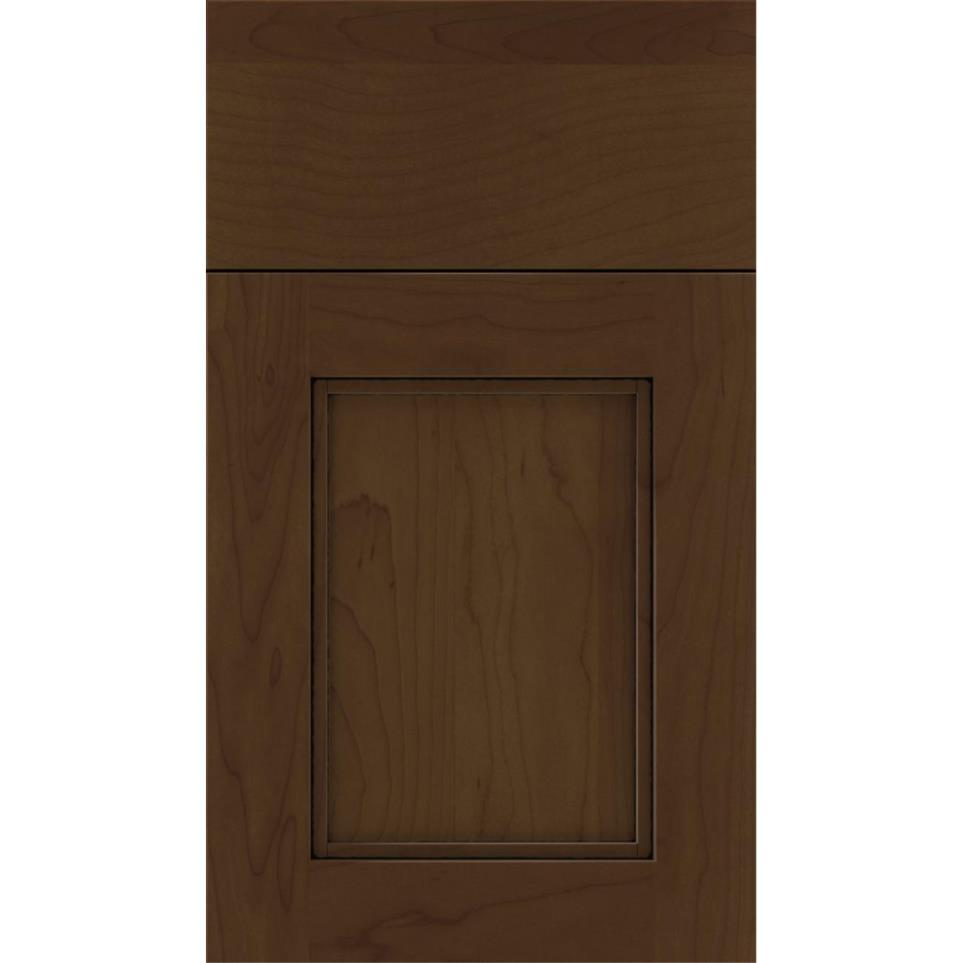 Square Sienna Black Glaze Glaze - Stain Square Cabinets