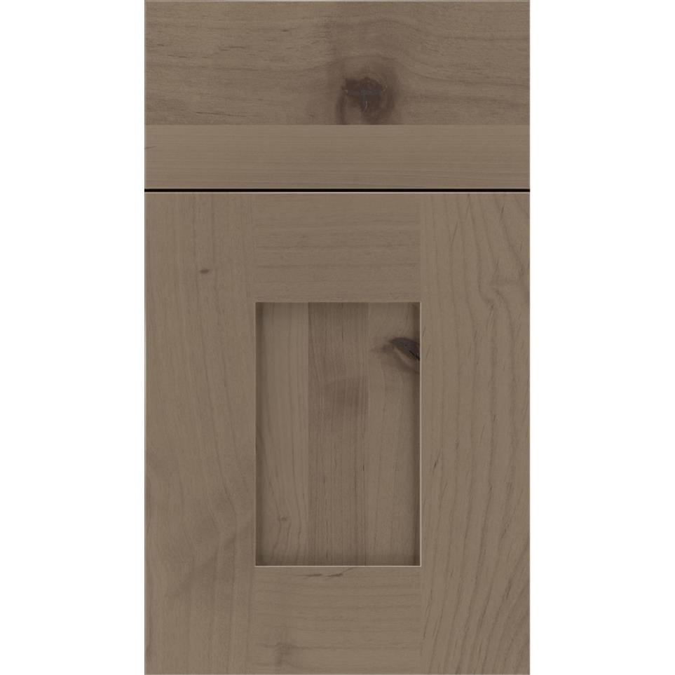 Square Winter Medium Finish Square Cabinets