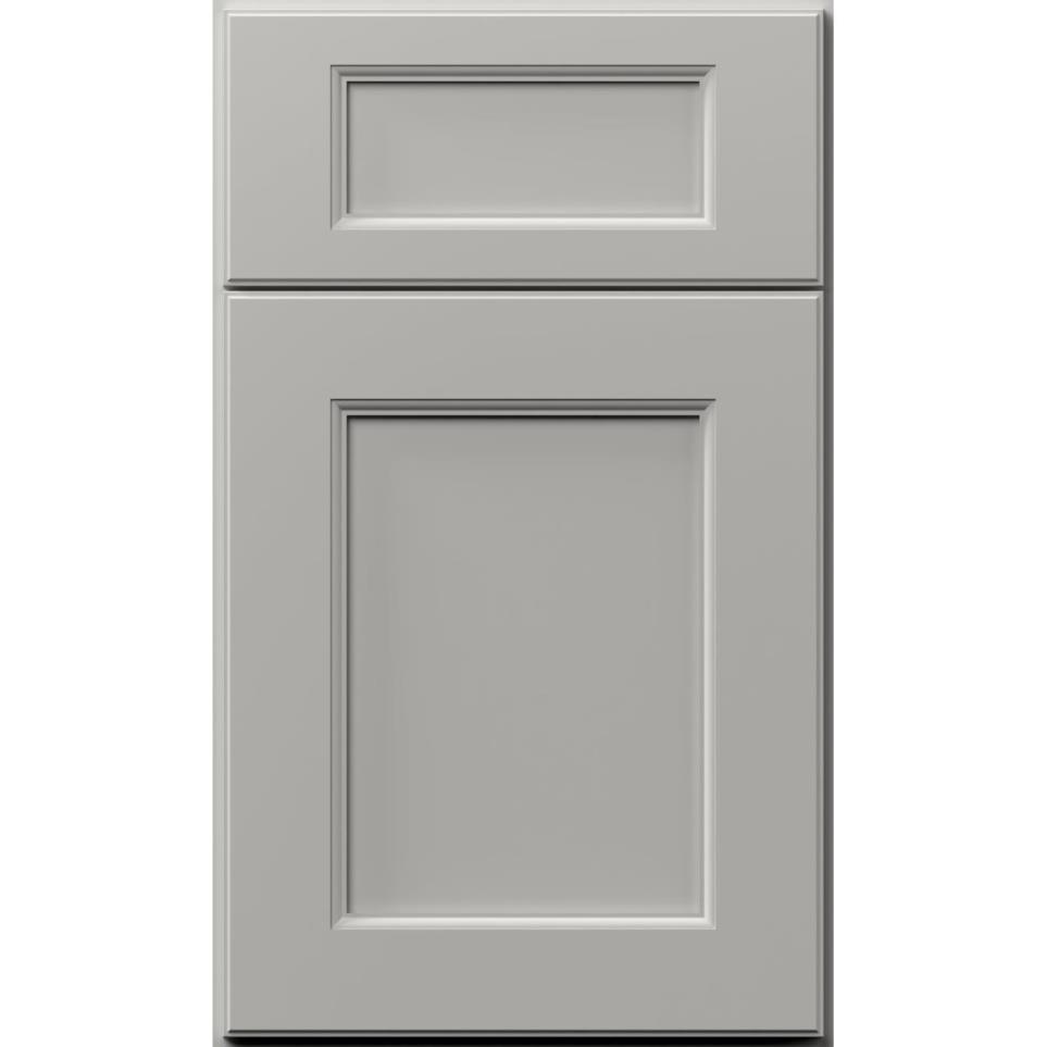 Square Cloud White Paint - Grey Square Cabinets
