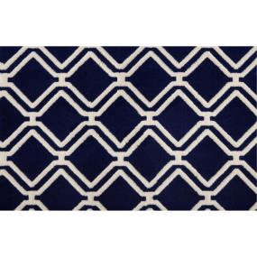 Woven Navy Blue Carpet