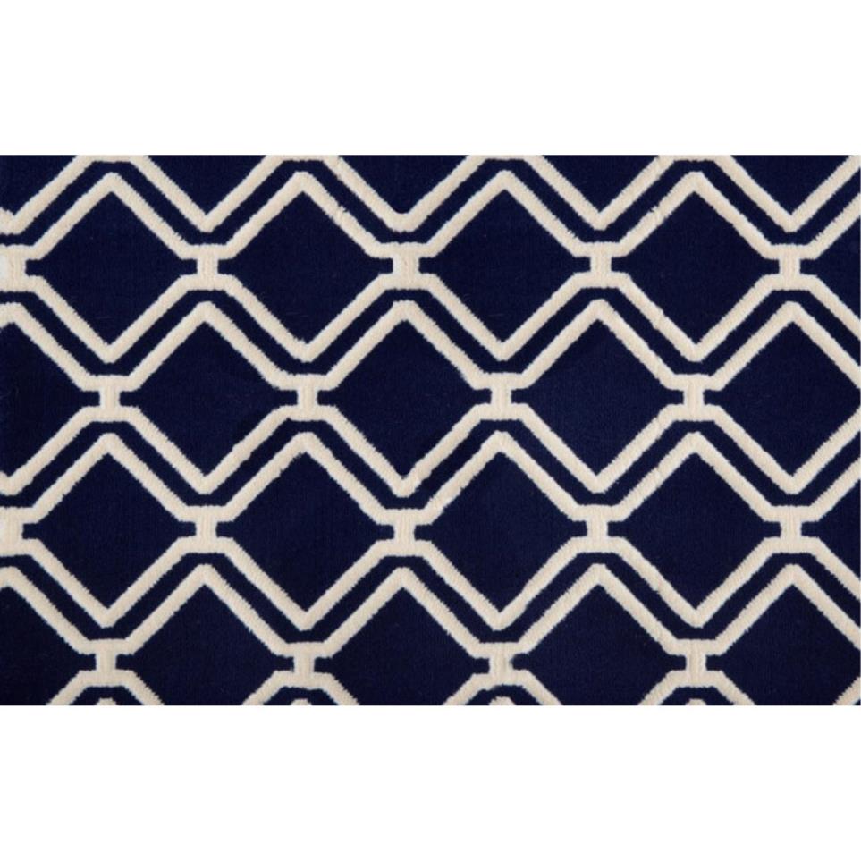 Woven Navy Blue Carpet