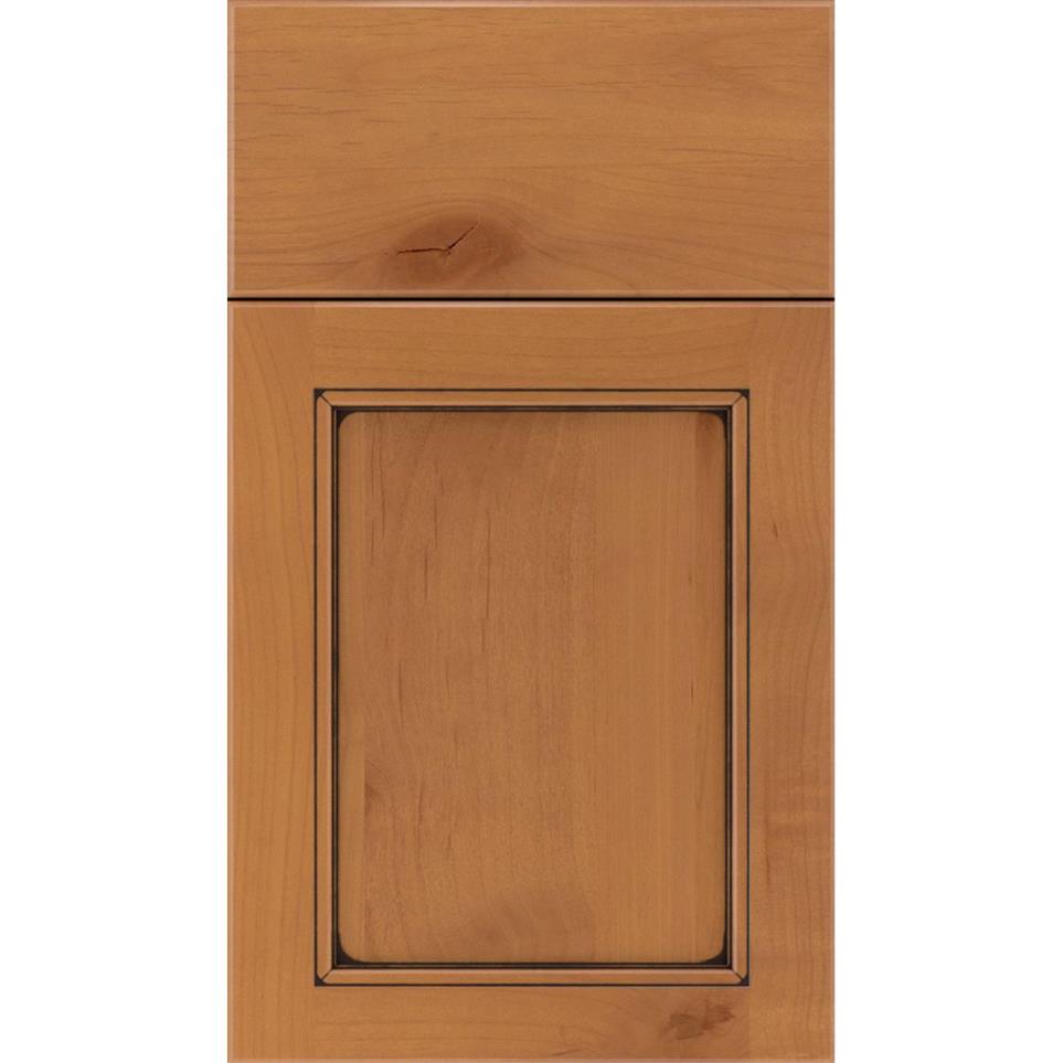 Square Ginger Mocha Glaze Glaze - Stain Square Cabinets