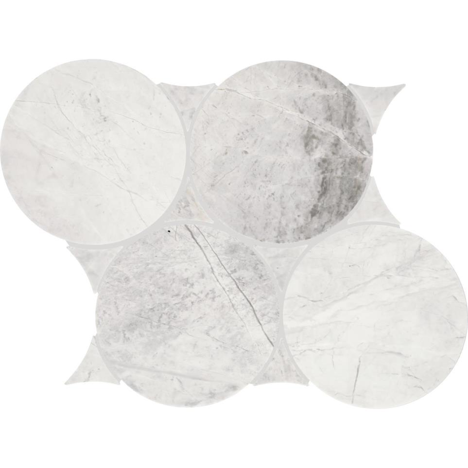 Mosaic Cristallo Polished Gray Tile