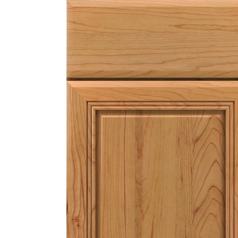 Square Natural Light Finish Square Cabinets