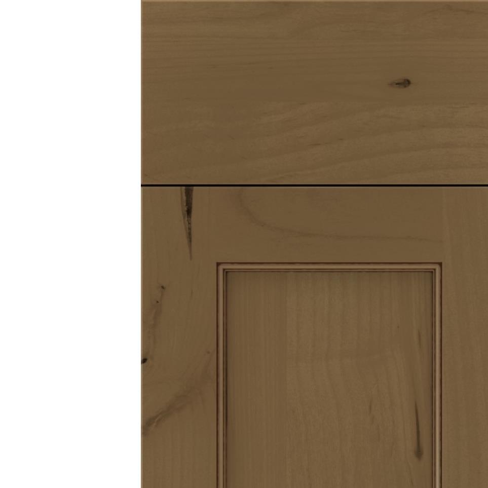 Square Frappe Mocha Glaze Glaze - Stain Square Cabinets