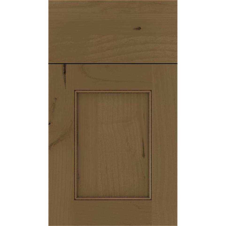 Square Frappe Mocha Glaze Glaze - Stain Square Cabinets