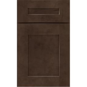 5 Piece Thatch Dark Finish 5 Piece Cabinets