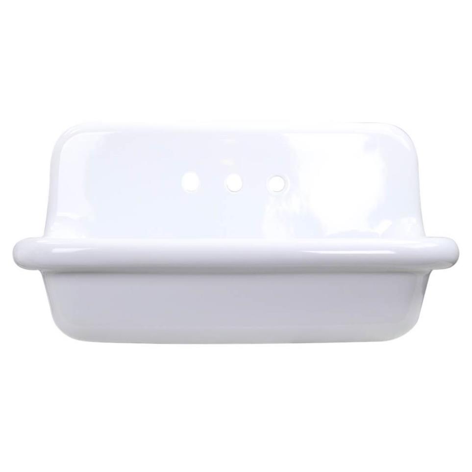 Bath White  Bathroom Sinks