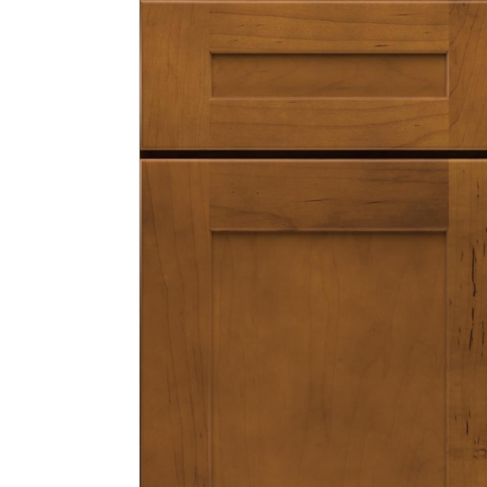 5 Piece Saddle Medium Finish 5 Piece Cabinets