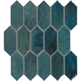 Mosaic Horizon Glossy Blue Tile