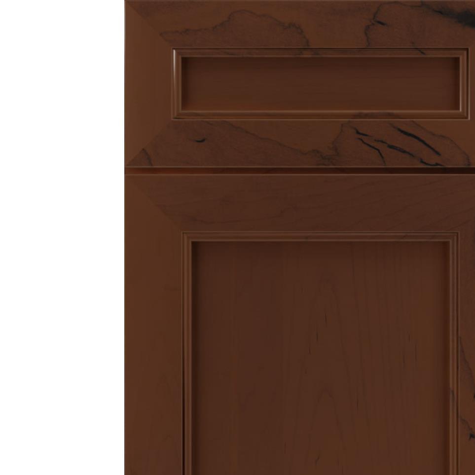 5 Piece Chocolate Dark Finish 5 Piece Cabinets