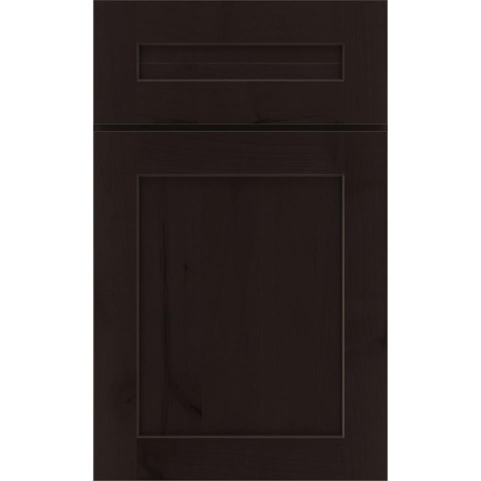 5 Piece Thatch Dark Finish 5 Piece Cabinets