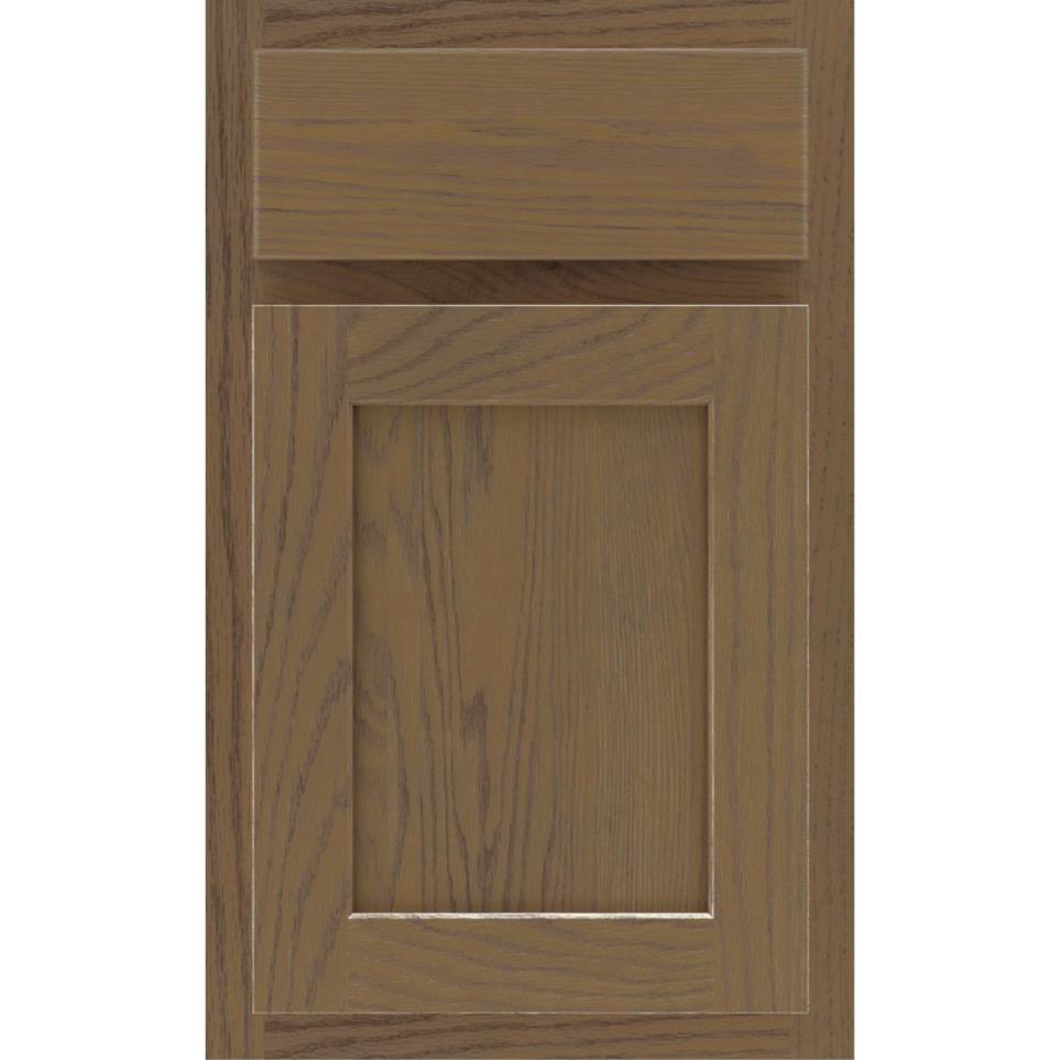 Square Morel Medium Finish Square Cabinets