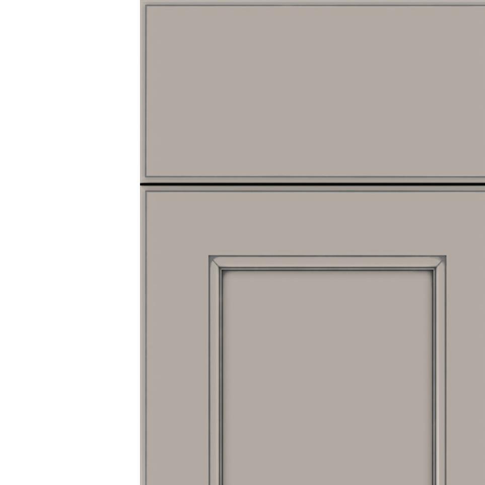 Square Nimbus Pewter Glaze Glaze - Paint Square Cabinets