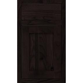 Square Teaberry Dark Finish Square Cabinets