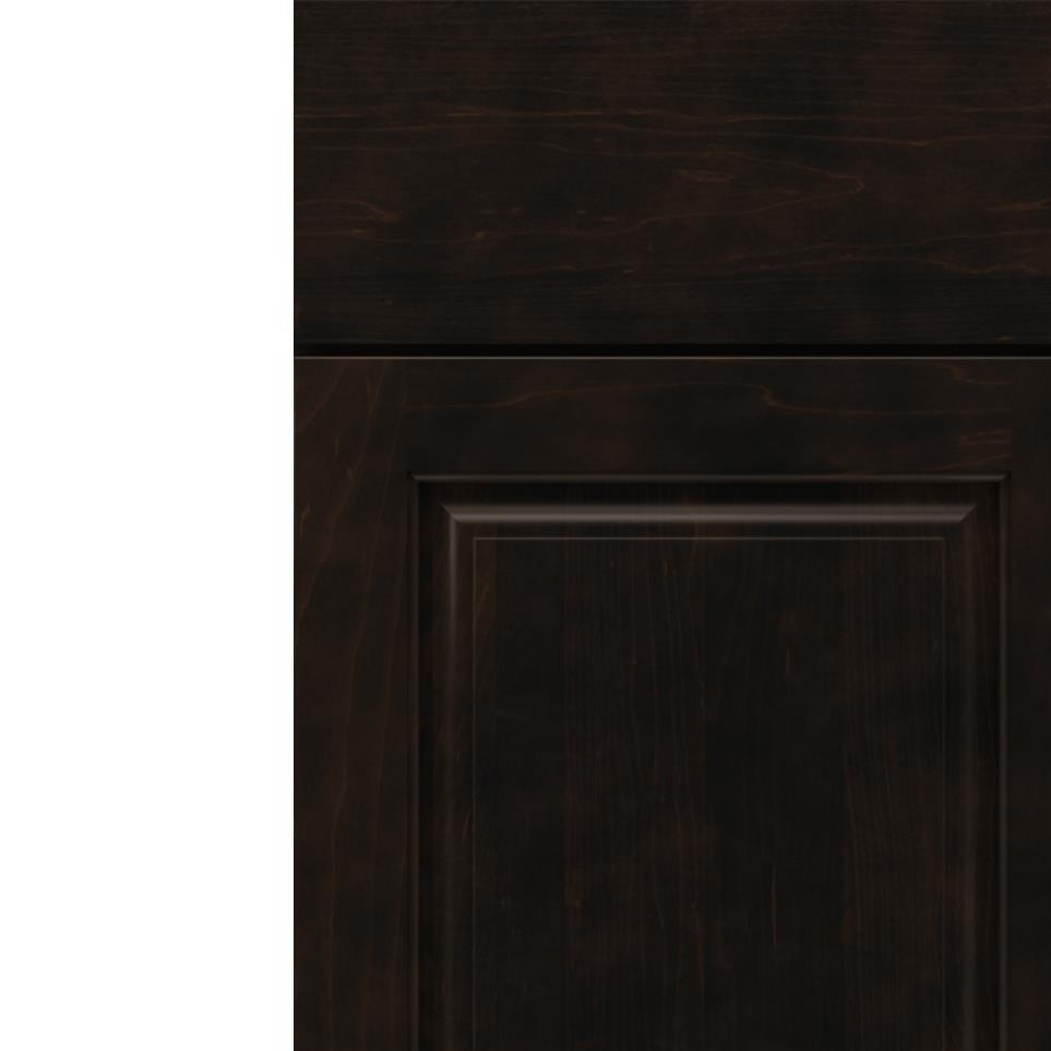 Square Stout Dark Finish Square Cabinets