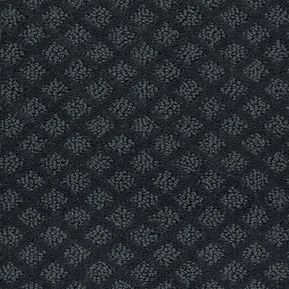 Pattern Jewel Tone Blue Carpet