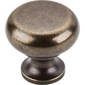 Knob German Bronze Bronze Hardware
