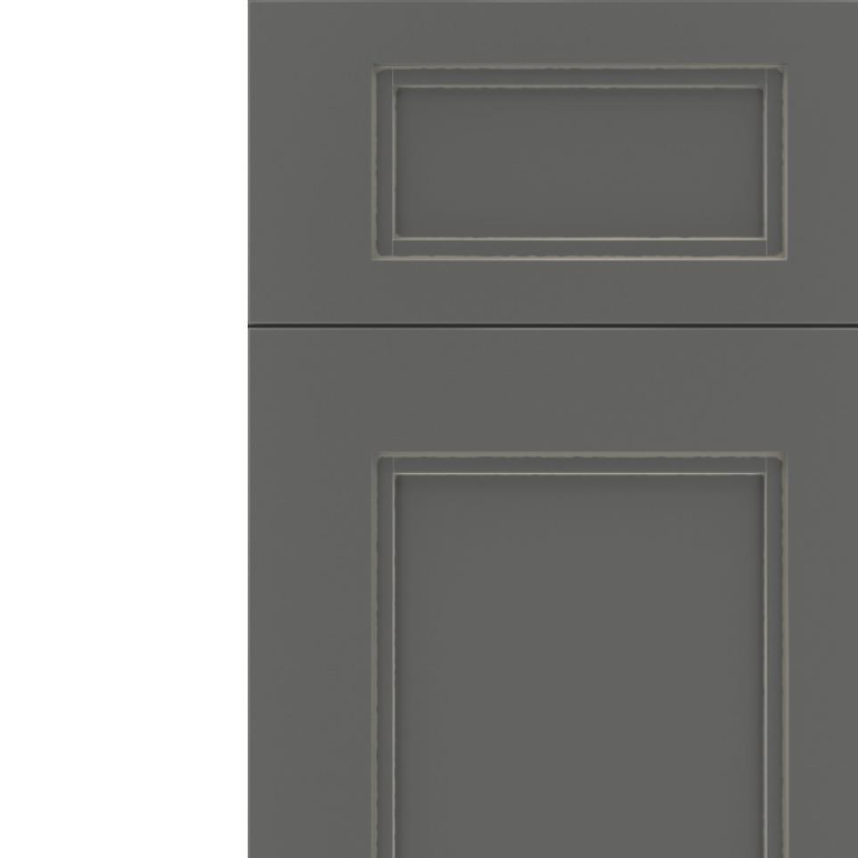 5 Piece Cloudburst Pewter Glaze Glaze - Paint 5 Piece Cabinets