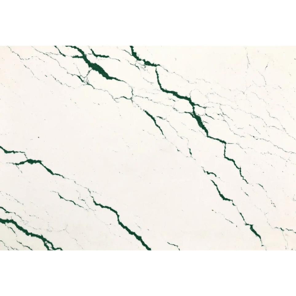 Slab Ivybridge White Quartz Countertops