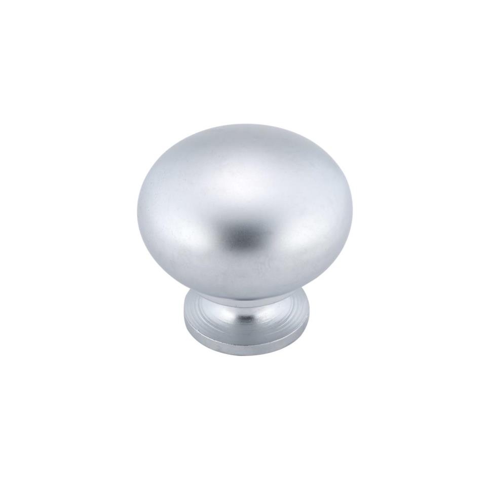 Knob Matte Chrome Chrome Knobs