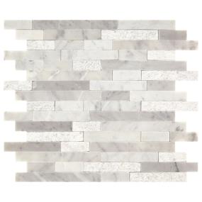 Mosaic Carrara White Mix White Tile