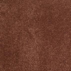 Textured Saxony Fire Ant Brown Carpet