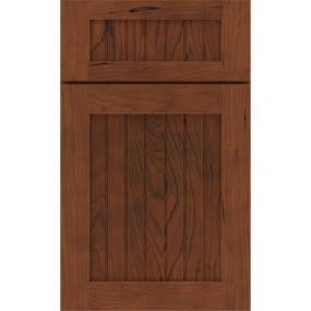 Square Tundra Dark Finish Square Cabinets