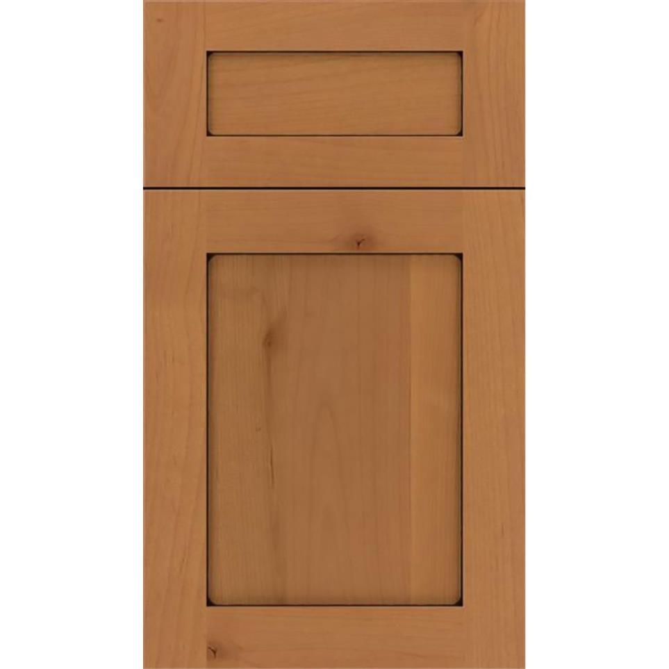 5 Piece Ginger Black Glaze Glaze - Stain 5 Piece Cabinets