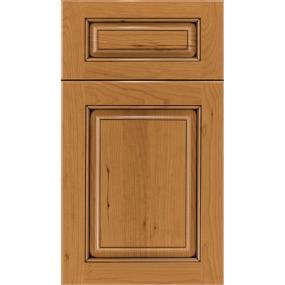 Square Ginger Black Glaze Glaze - Stain Square Cabinets