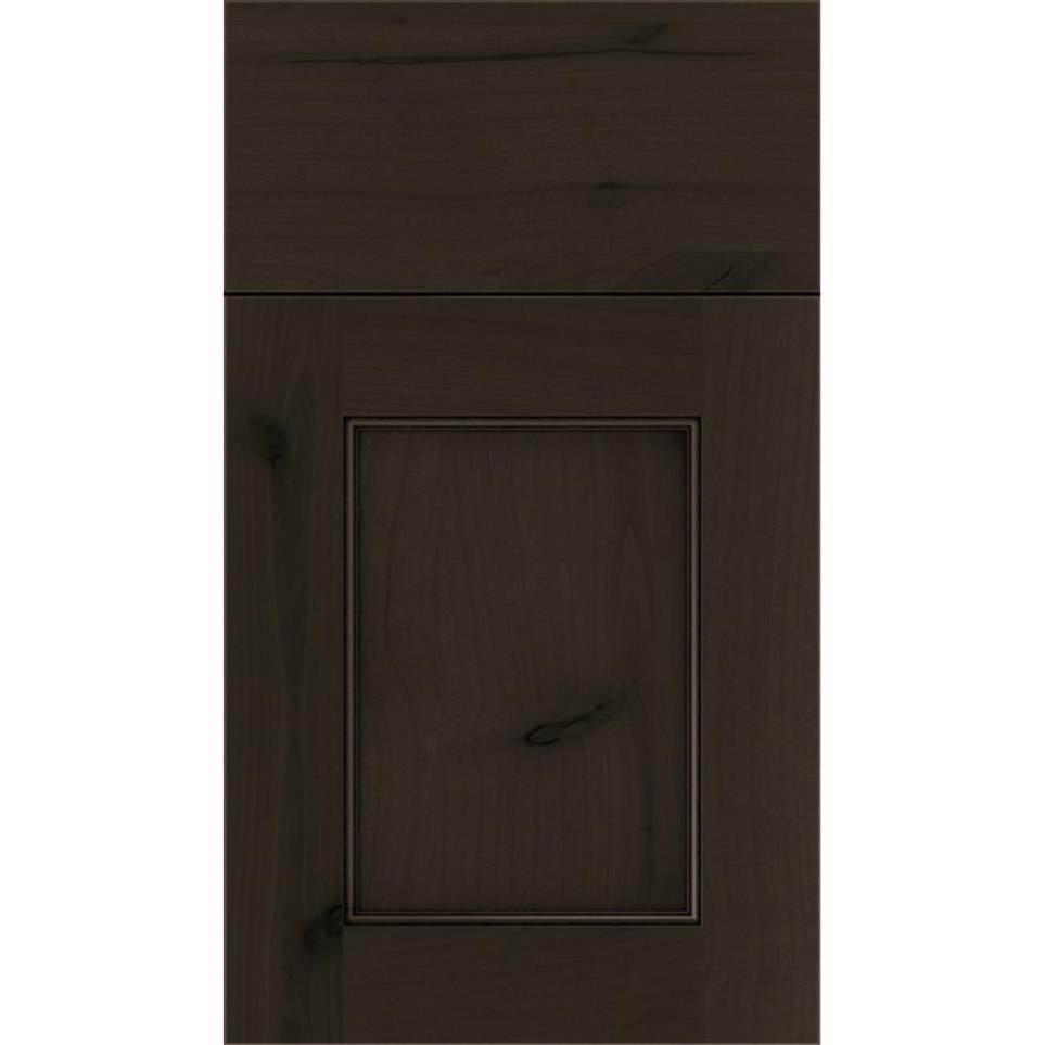 Square Thunder Black Glaze Glaze - Stain Square Cabinets