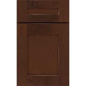 5 Piece Chocolate Dark Finish 5 Piece Cabinets