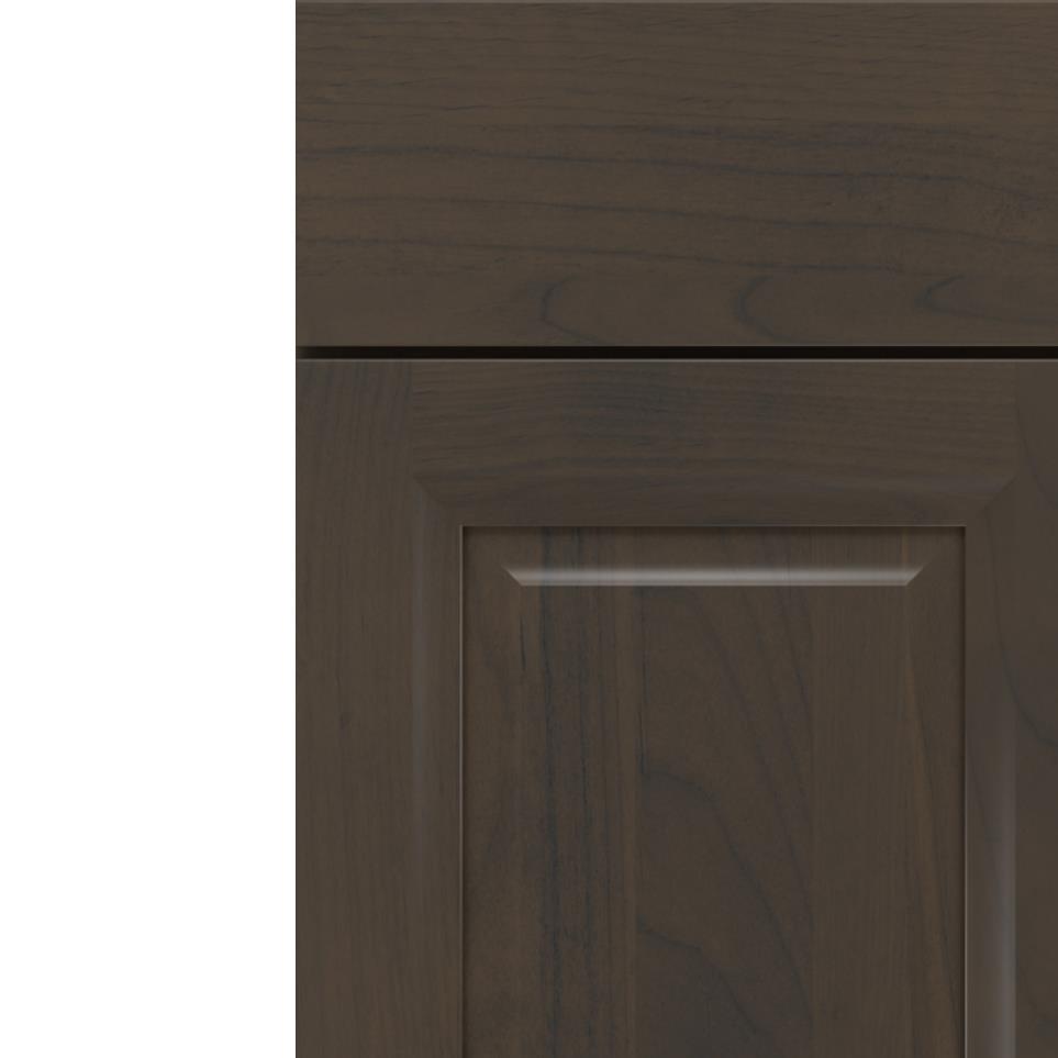 Square Boulder Dark Finish Square Cabinets