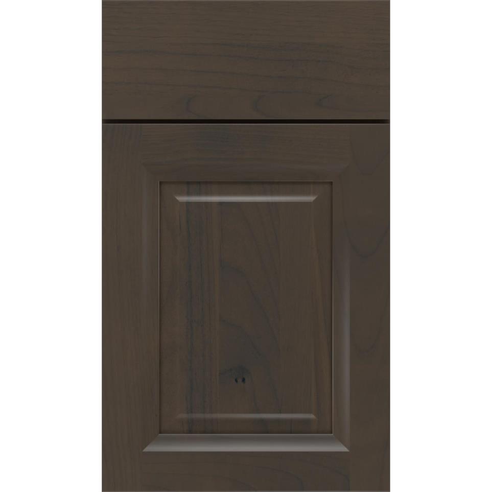 Square Boulder Dark Finish Square Cabinets