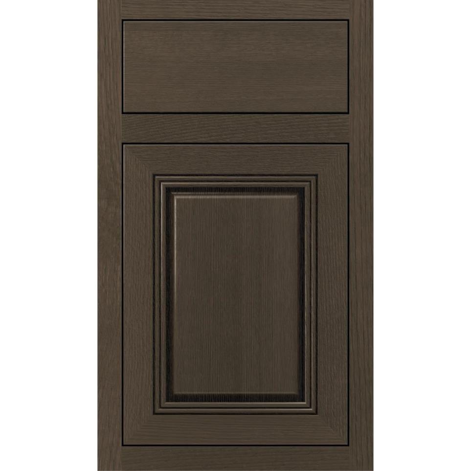 Inset Boulder Dark Finish Inset Cabinets