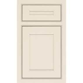 Square Beaded Chantille Paint - White Square Cabinets