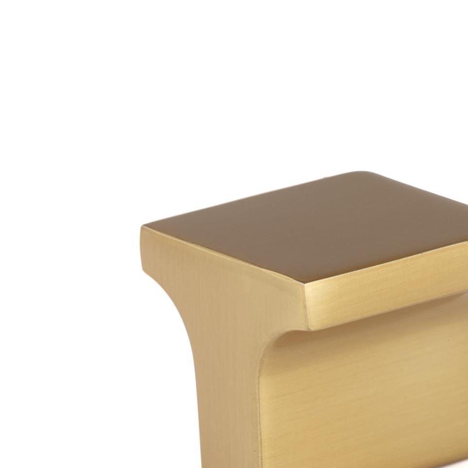 Knob Aurum Brushed Gold Brass / Gold Knobs