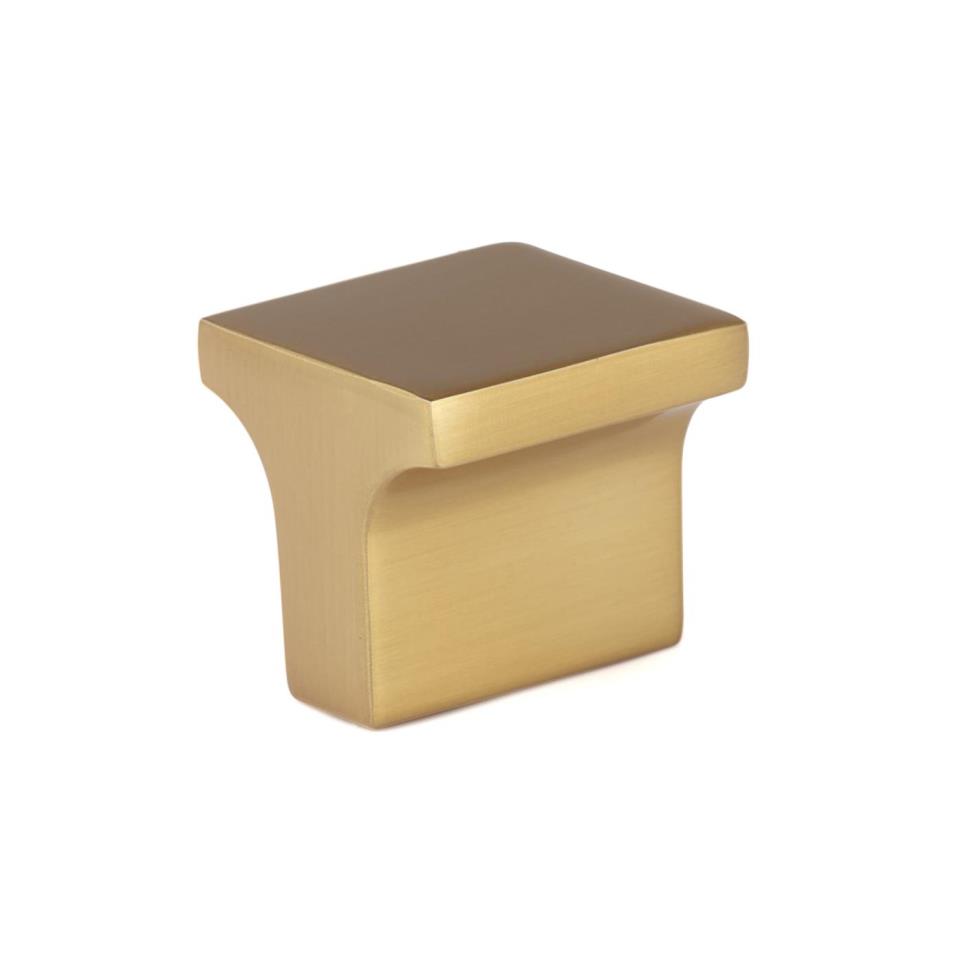 Knob Aurum Brushed Gold Brass / Gold Knobs