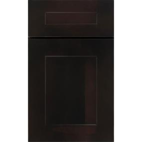 5 Piece Chocolate Dark Finish 5 Piece Cabinets